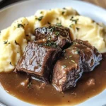 Bœuf Braisé en Sauce avec Purée Maison