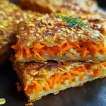 Galettes aux Carottes et Flocons d'Avoine