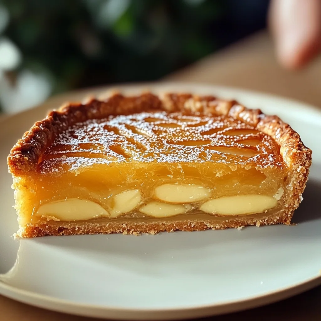 Gâteau Basque aux Amandes & Vanille