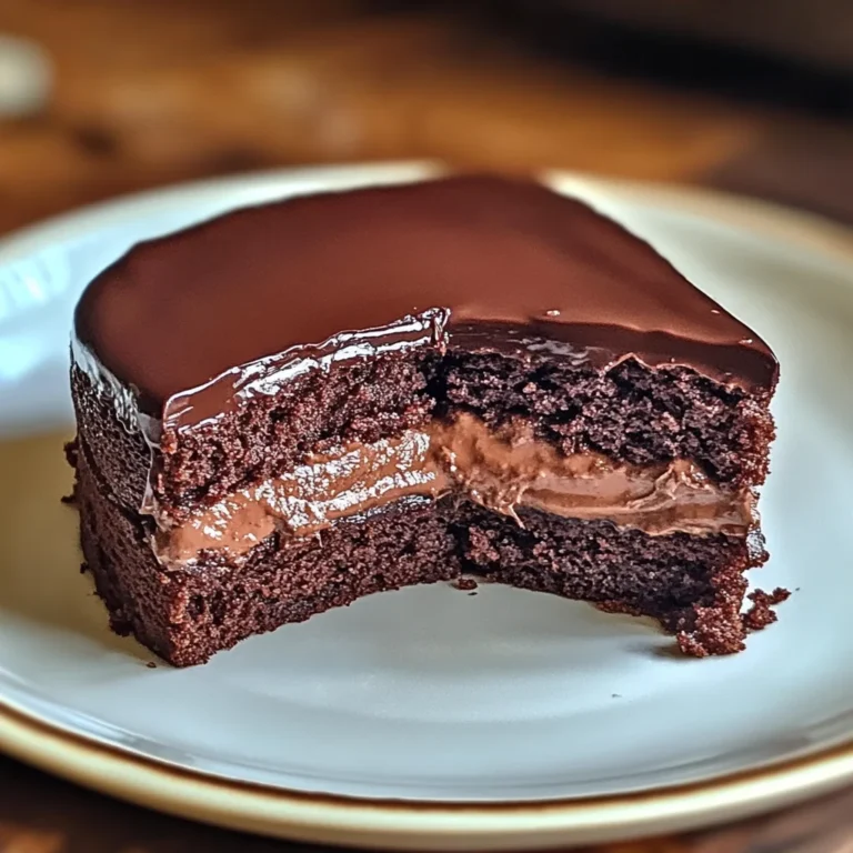 Gâteau Fondant Chocolat & Mascarpone