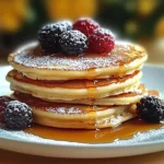 Pancakes au Yaourt Moelleux et Aériens