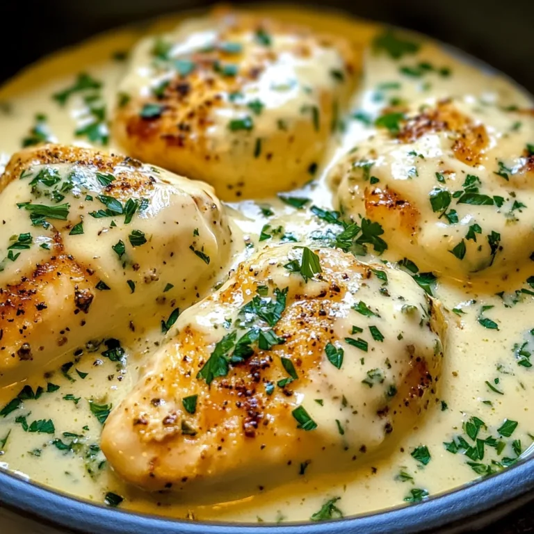 Poulet au fromage à la crème