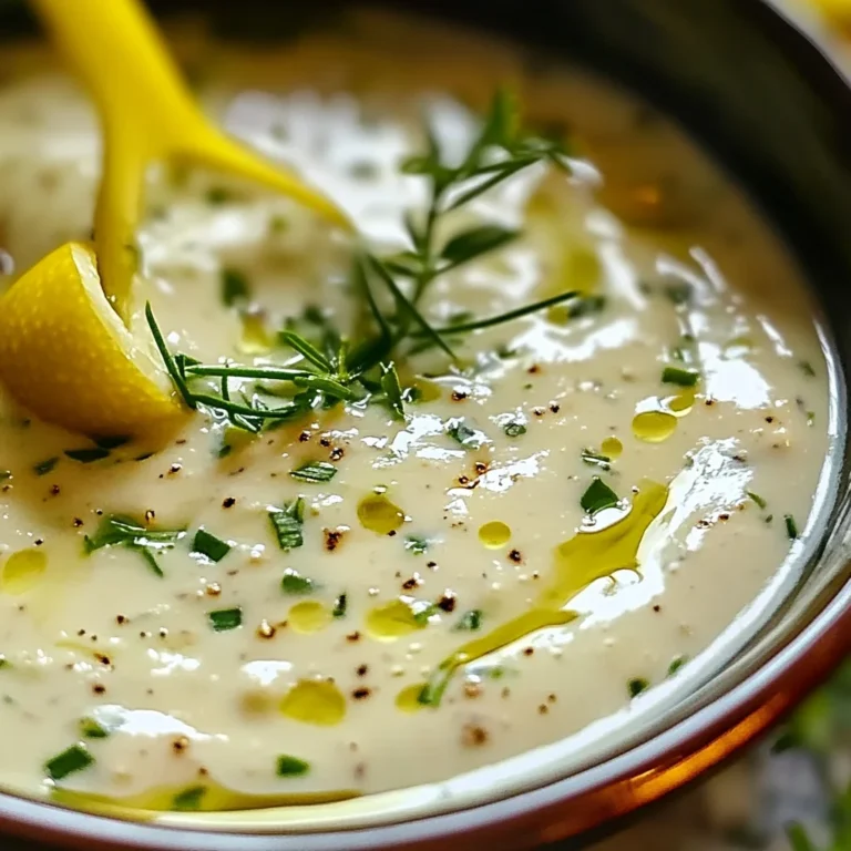Sauce Légère pour Salades et Crudités