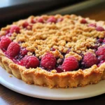 Tarte Crumble aux Framboises