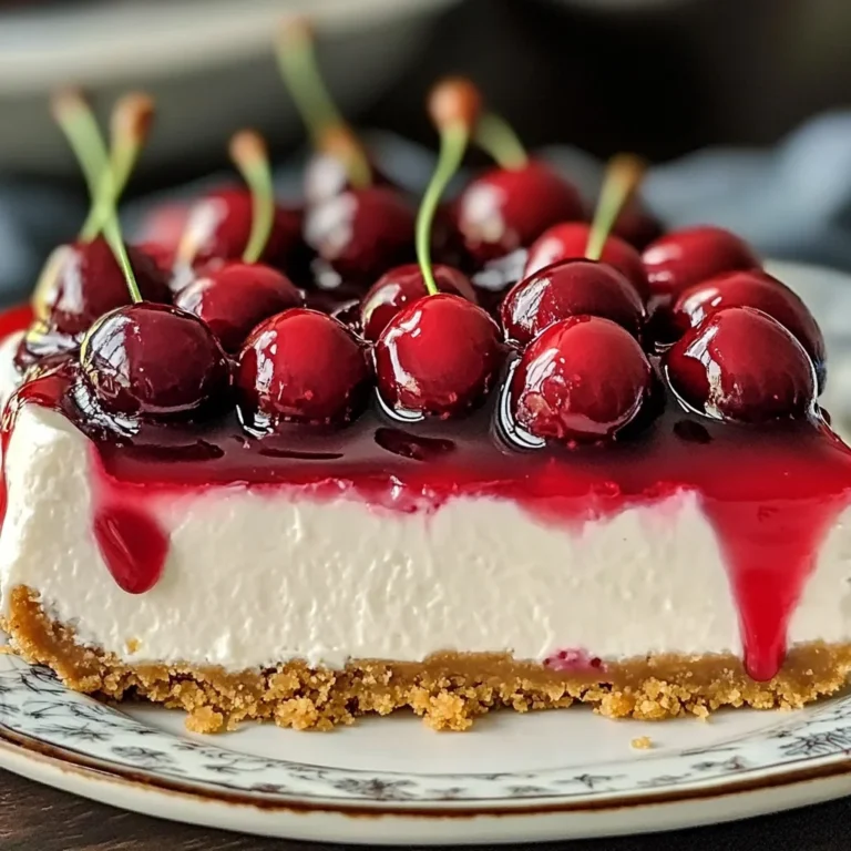 Cheesecake Sans Cuisson