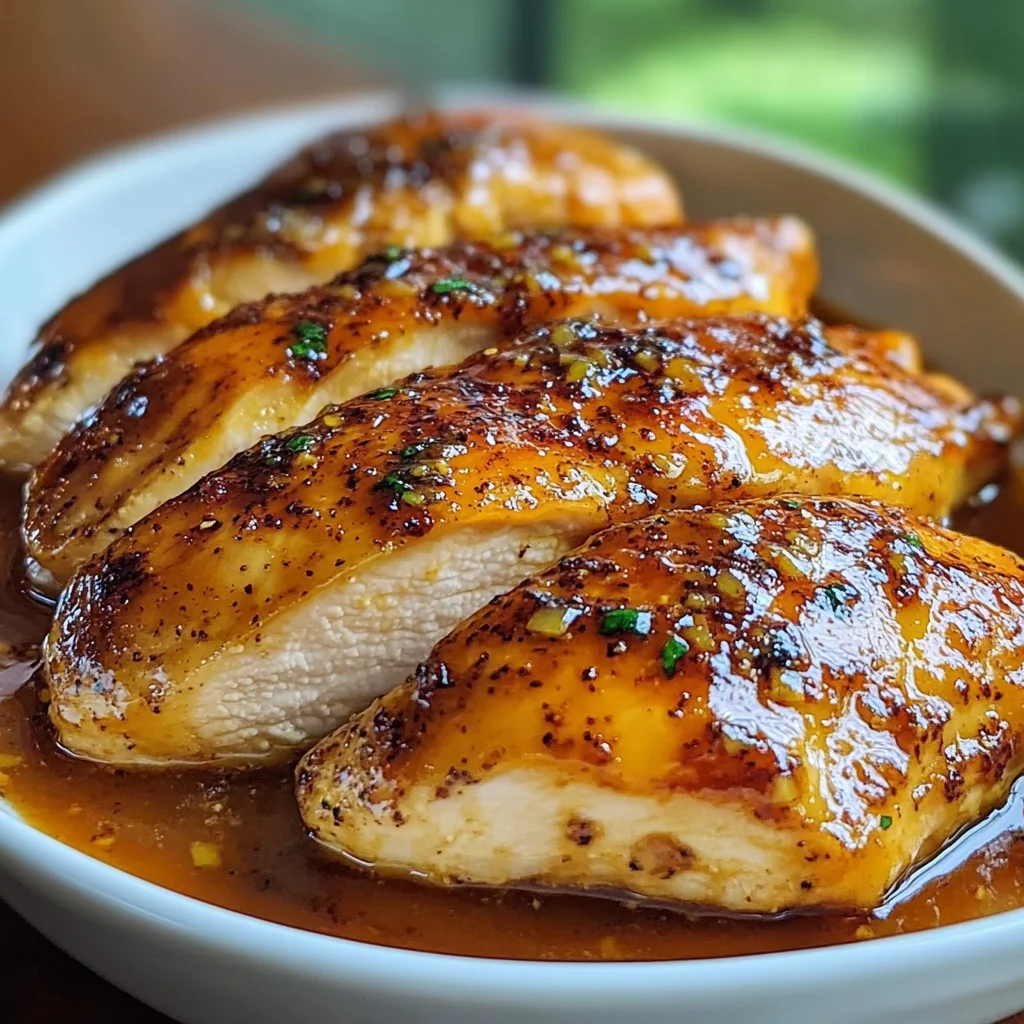 Poulet mariné saveurs asiatiques express